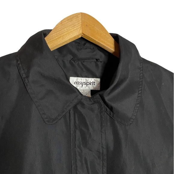 Easy Spirit Black Long Sleeve Collared Jacket Small - Picture 6 of 15